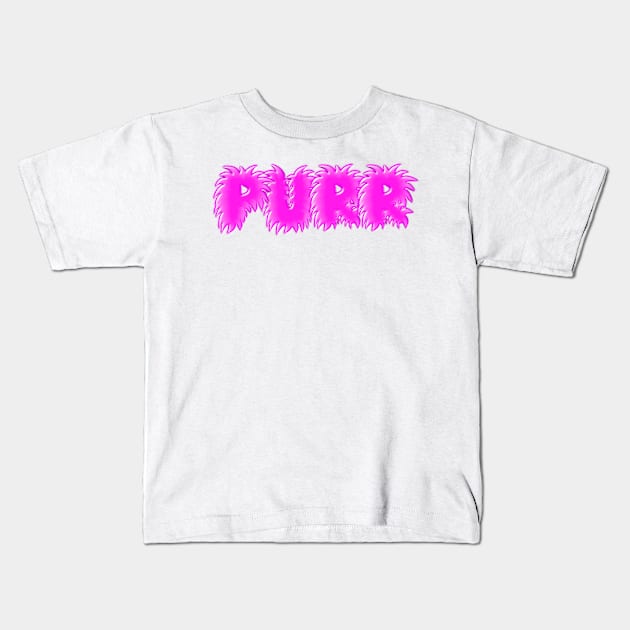 Purr Kids T-Shirt by BoonieDunes